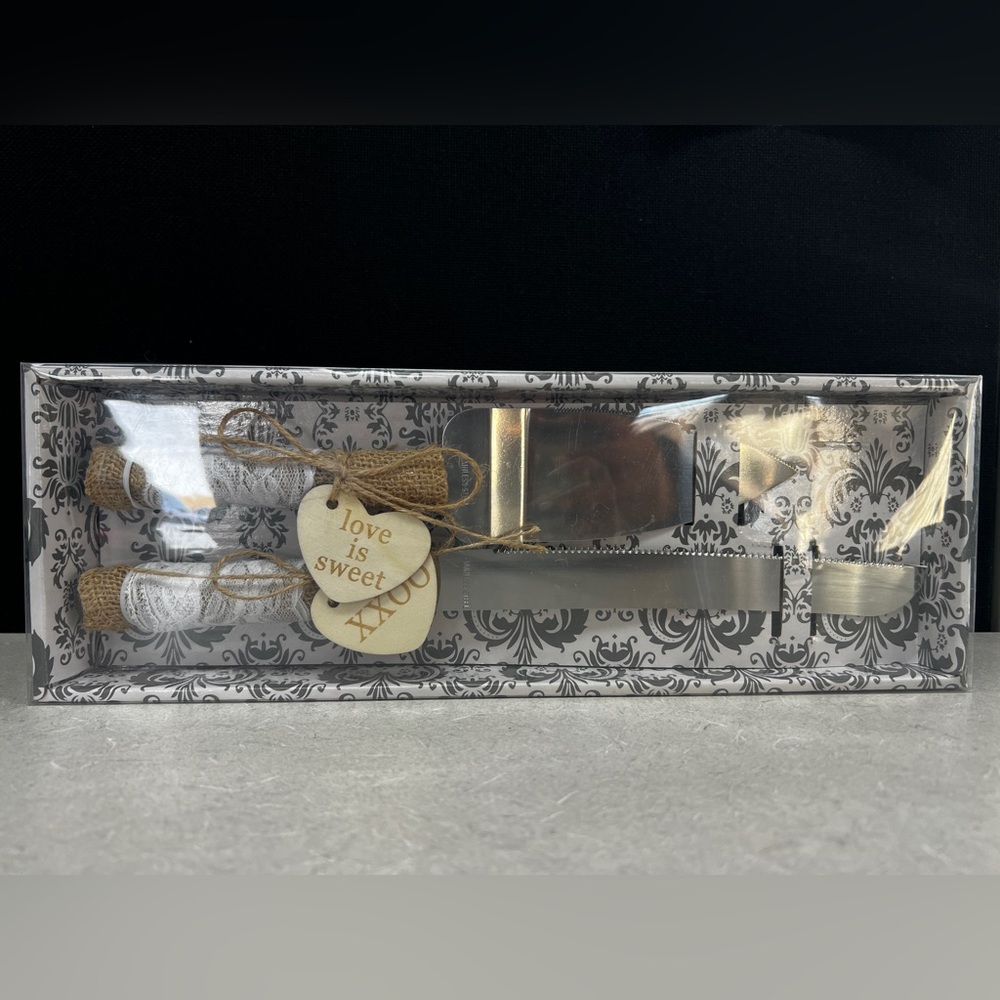 Wedding Cake Cutting Set